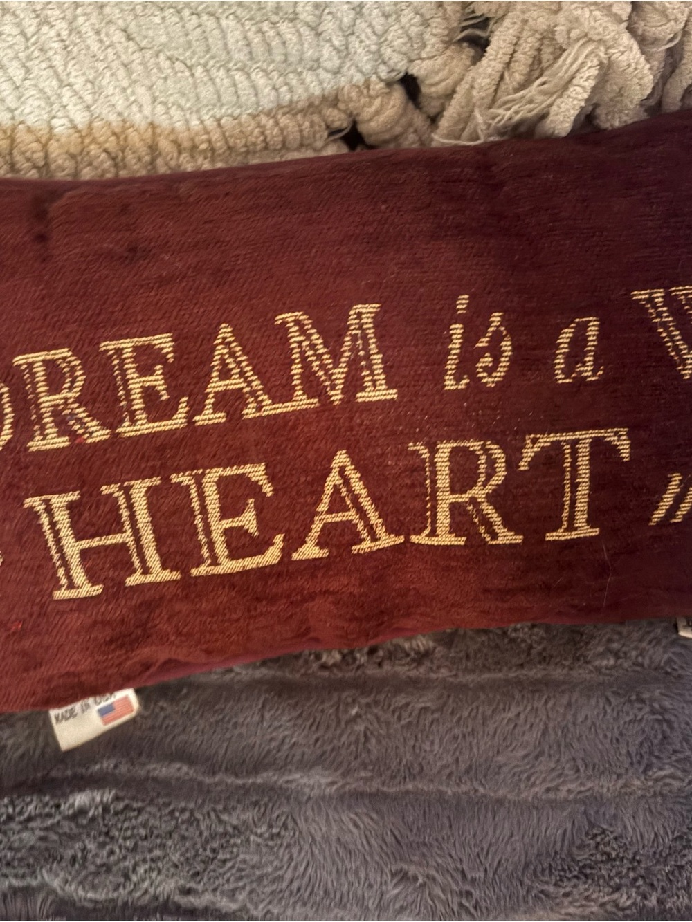 Disney Parks Cinderella - A Dream is a Wish your Heart Makes Accent Home Pillow